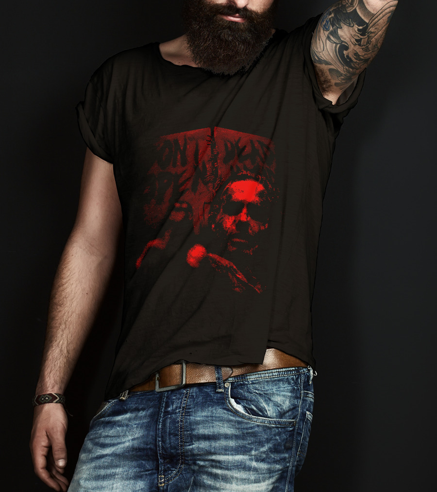 Don't Open Dead Inside Coral T-Shirt