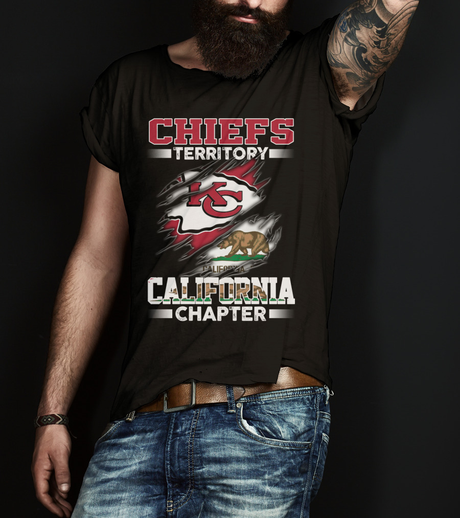 CHIEFS TERRITORY CALIFORNIA CHAPTER KC California Bear T-Shirt