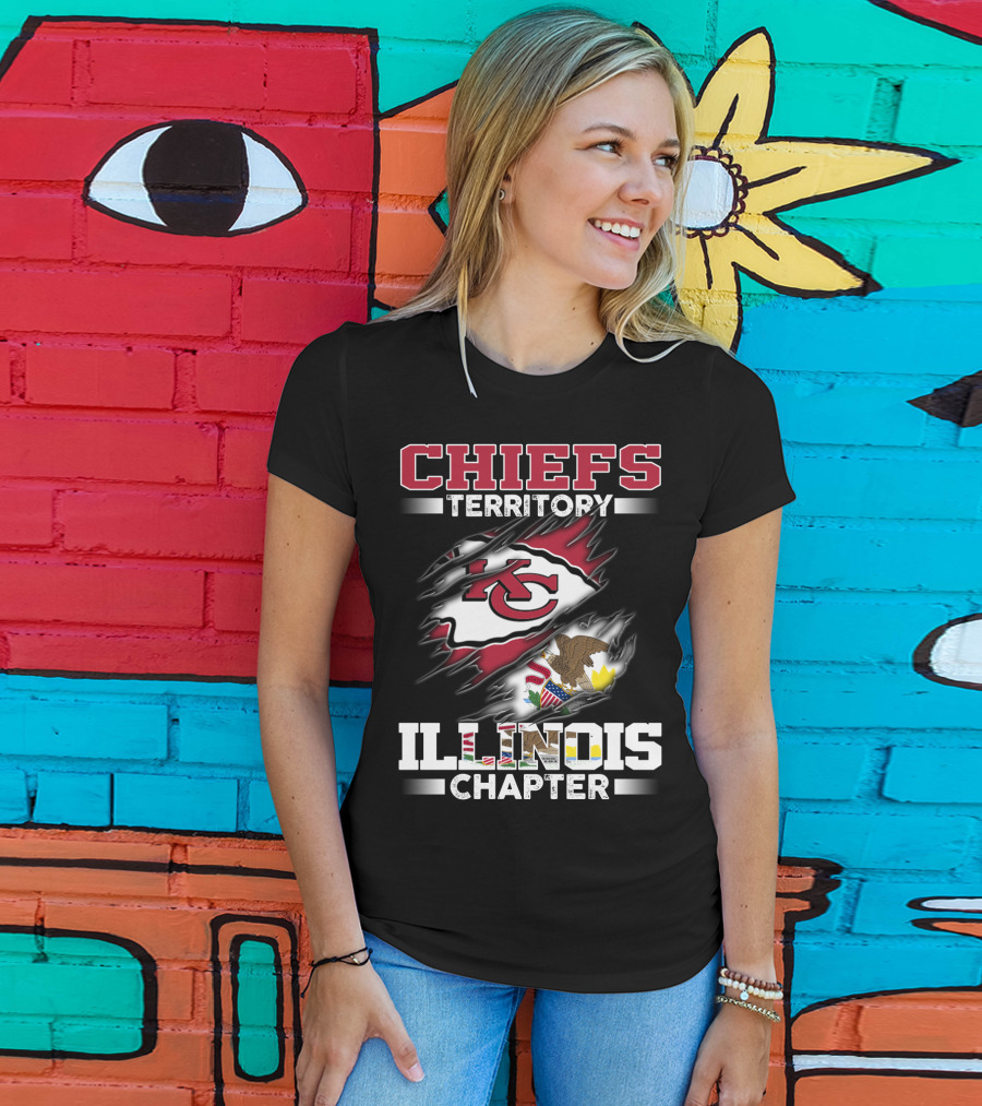Chiefs Territory Kc Illinois Chapter T-Shirt