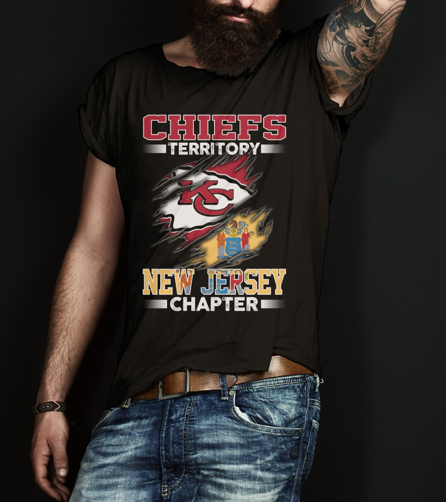 Chiefs Territory New Jersey Chapter T-Shirt