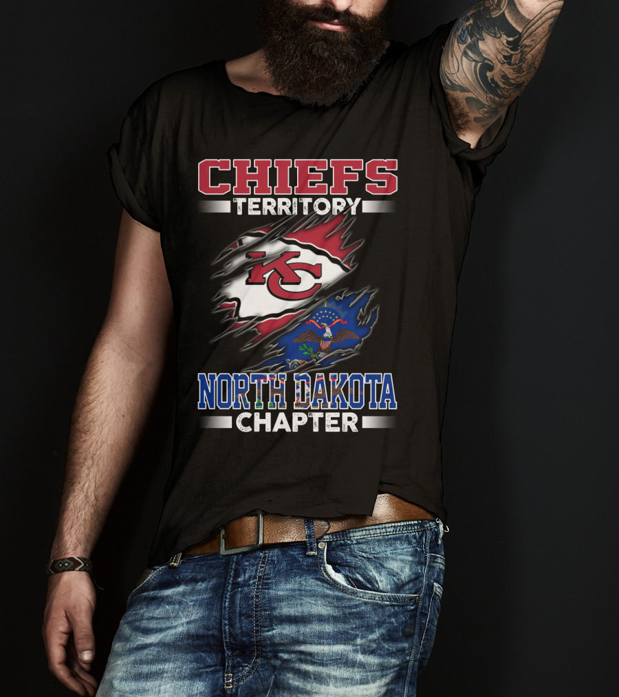 CHIEFS Territory Kansas City North Dakota Chapter T-Shirt