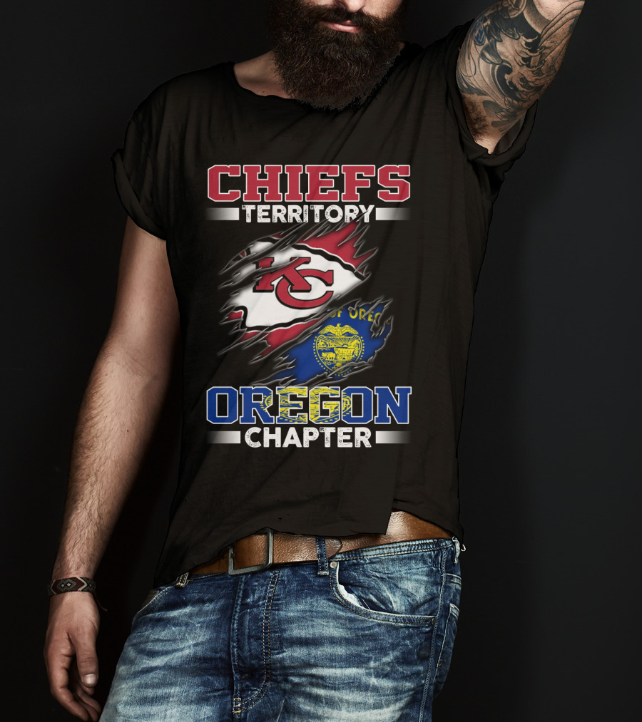 Chiefs Territory Kc Oregon Chapter T-Shirt
