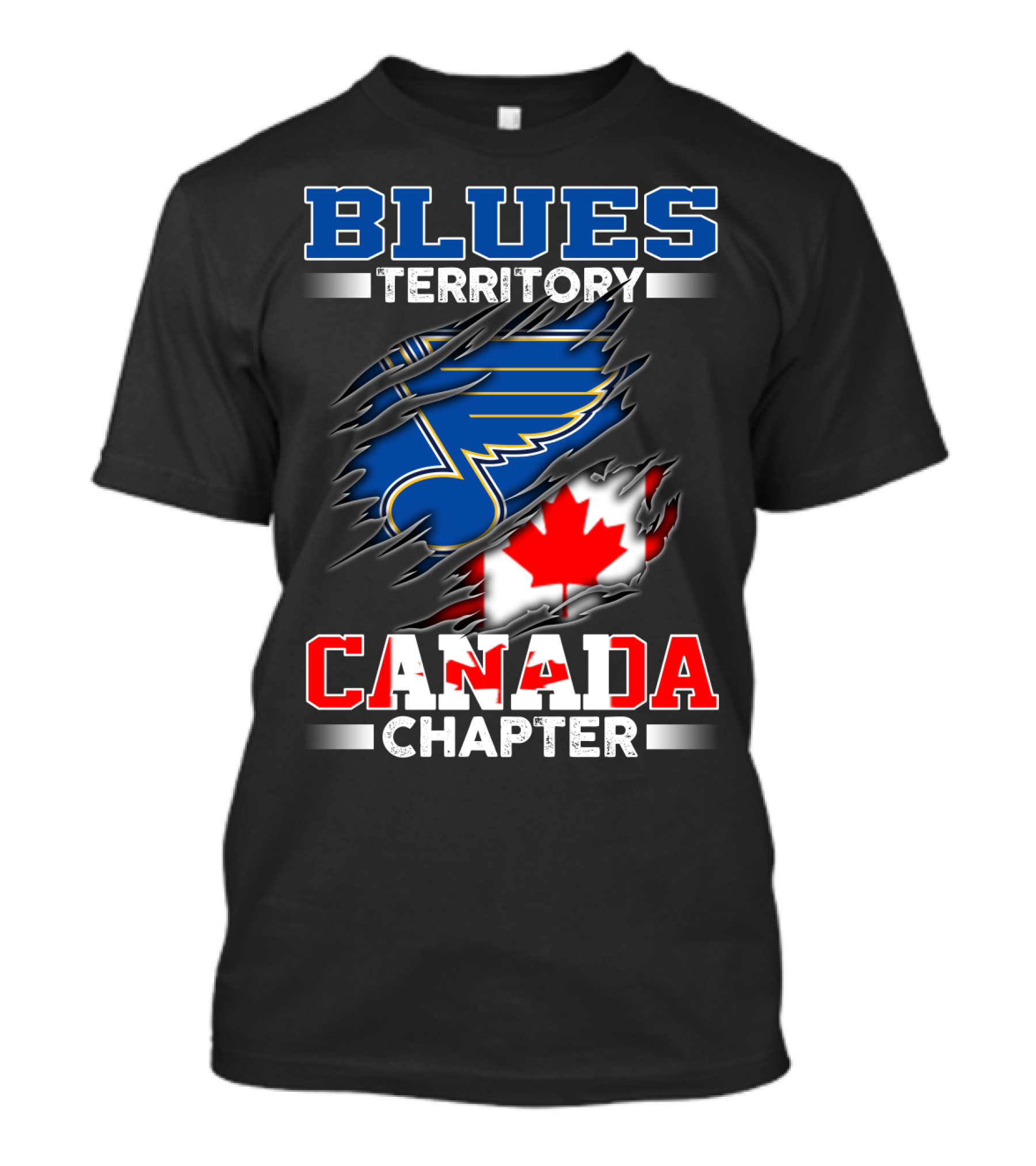 Blues Territory Canada Chapter T-Shirt