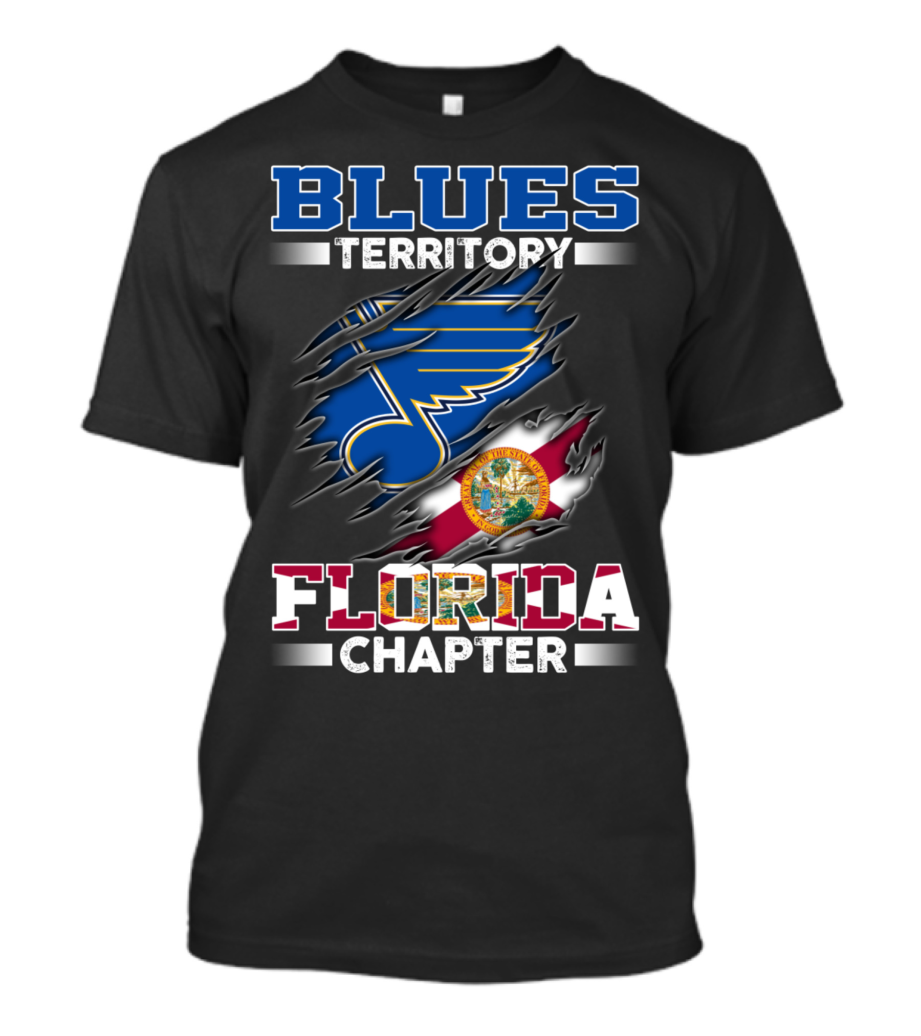 Blues Territory Florida Chapter T-Shirt
