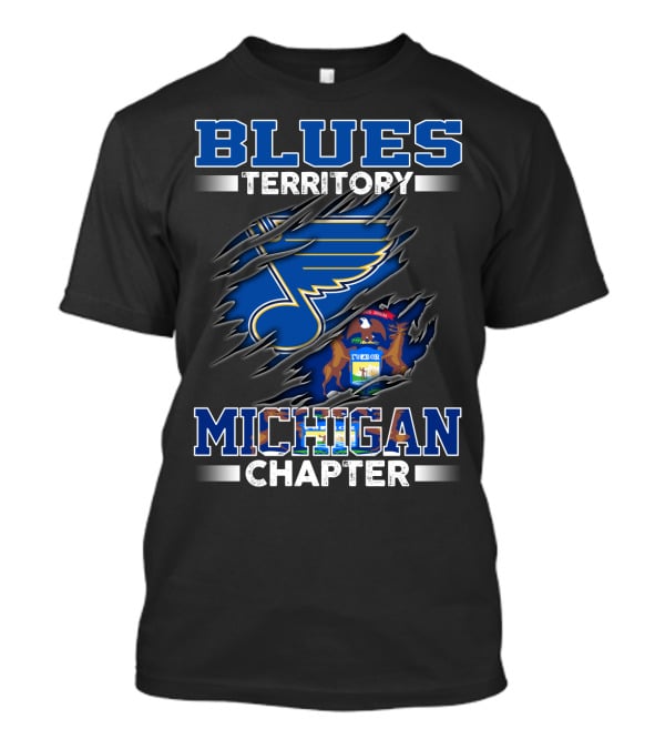 Blues Territory Michigan Chapter T-Shirt