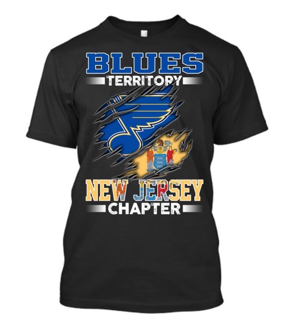 Blues Territory New Jersey Chapter T-Shirt