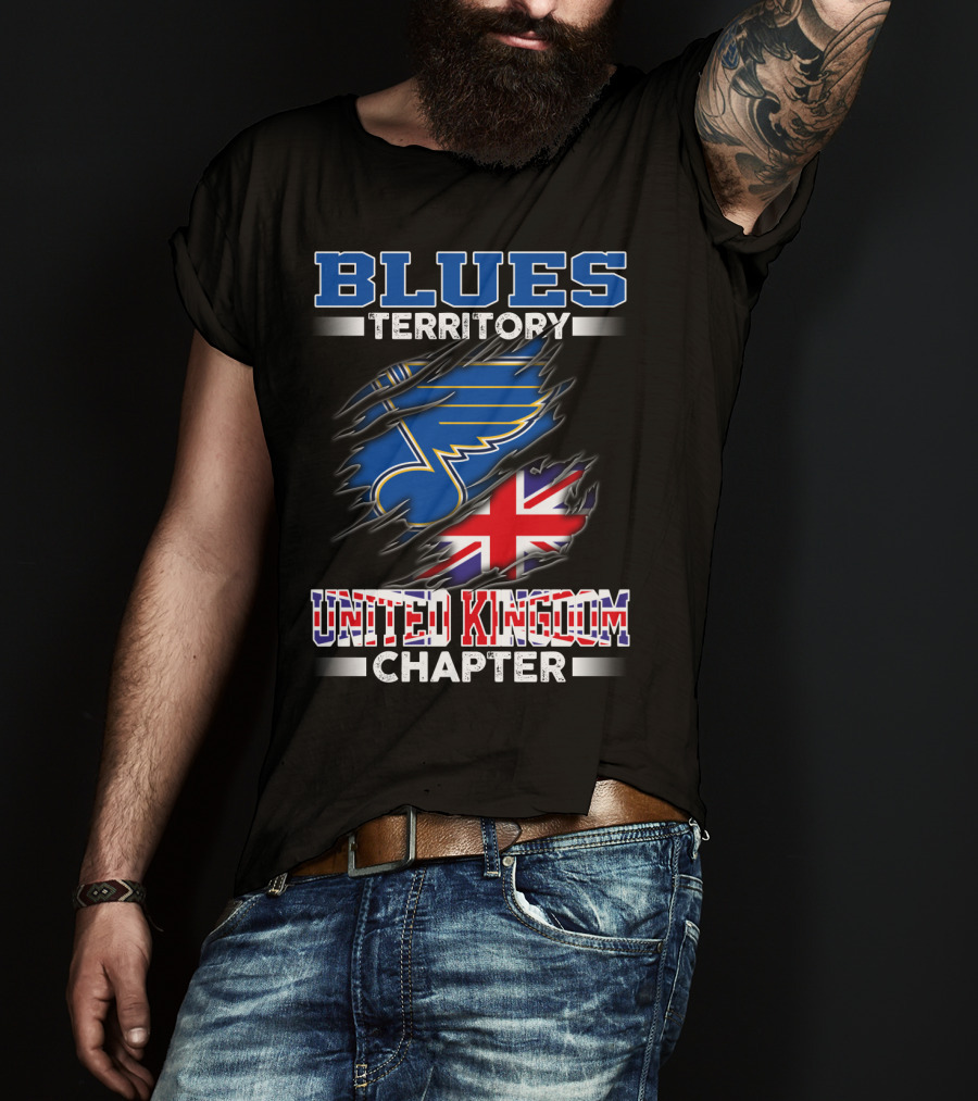 Blues Territory United Kingdom Chapter T-Shirt