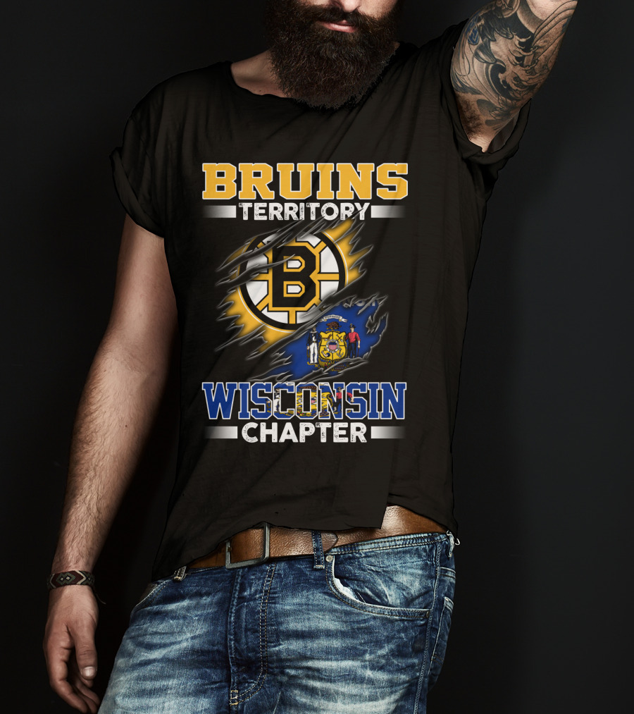 Bruins Territory Wisconsin Chapter T-Shirt