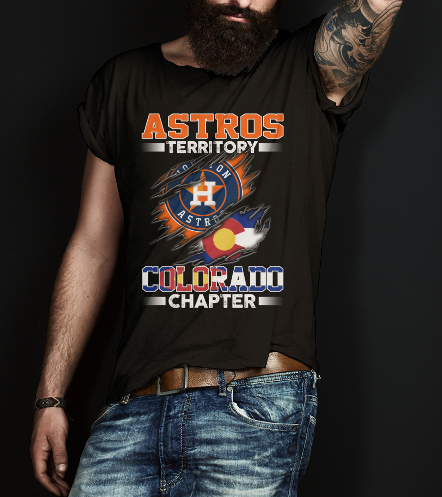 Astros Territory Houston Colorado Chapter T-Shirt
