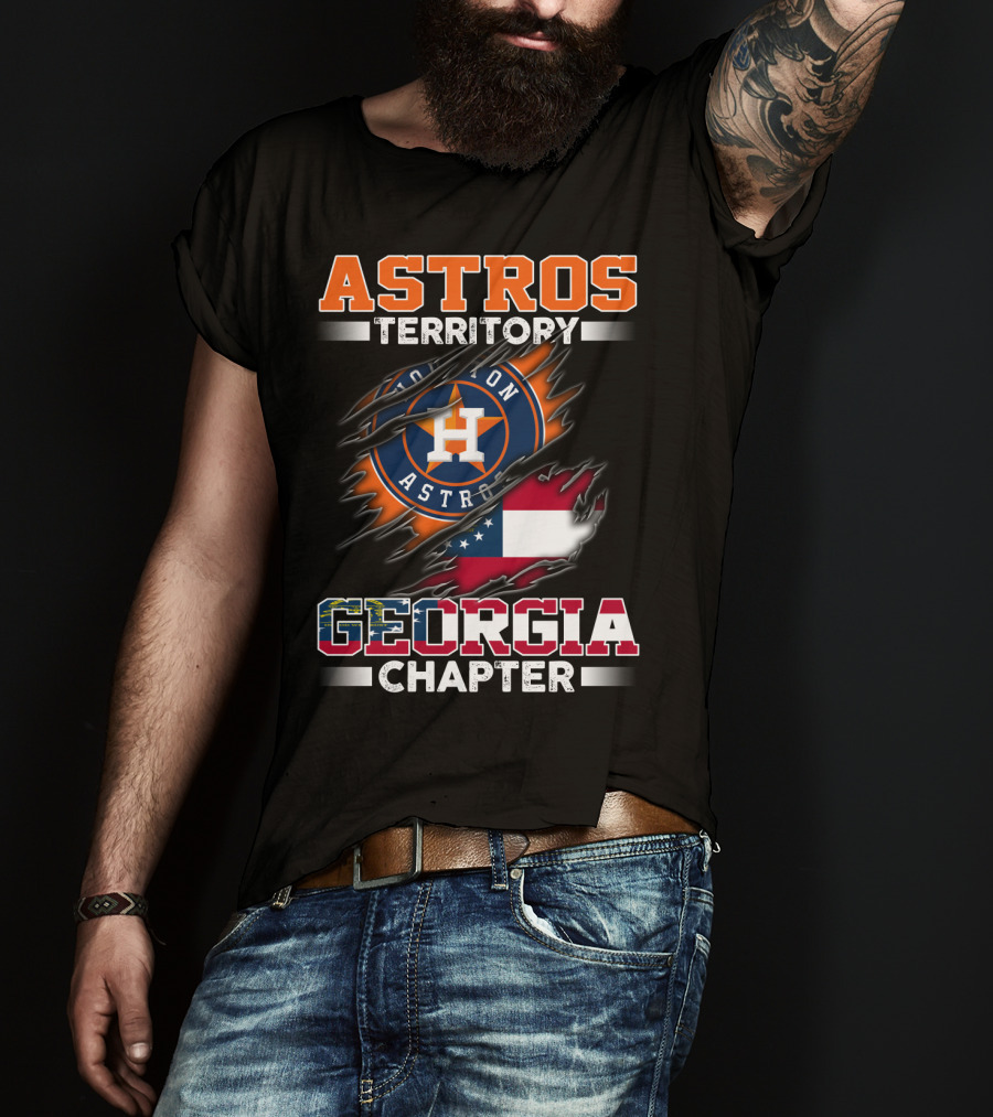 Astros Territory Houston Astros Georgia Chapter T-Shirt
