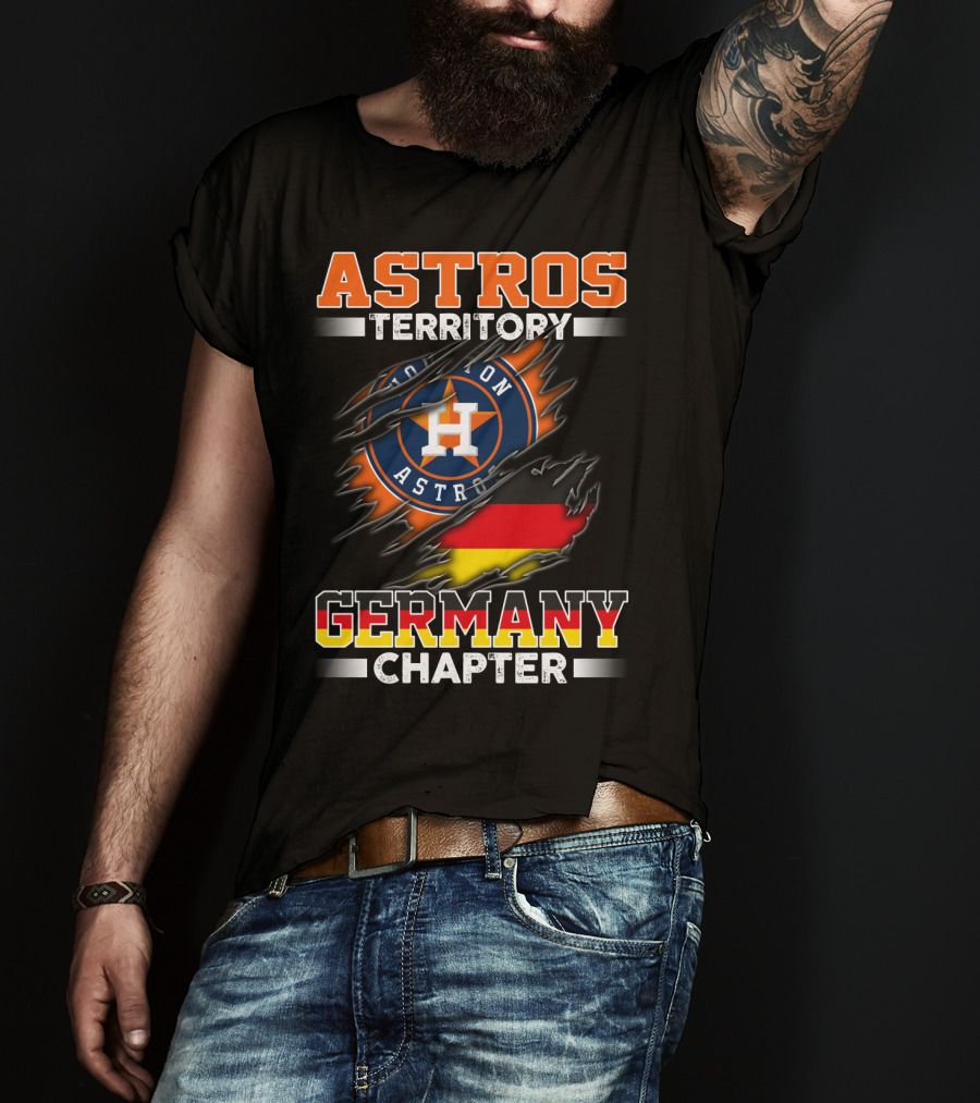 Astros Territory Houston Astros Germany Chapter T-Shirt