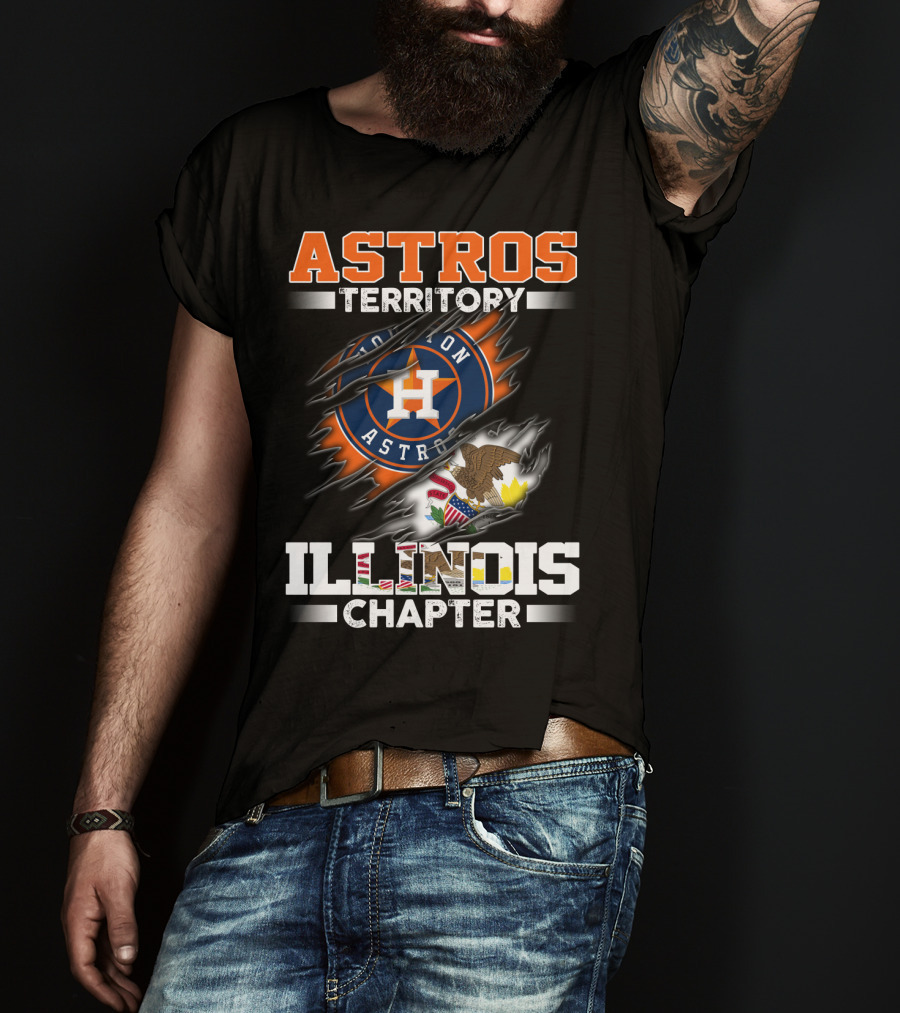 Astros Territory Houston Astros Illinois Chapter T-Shirt