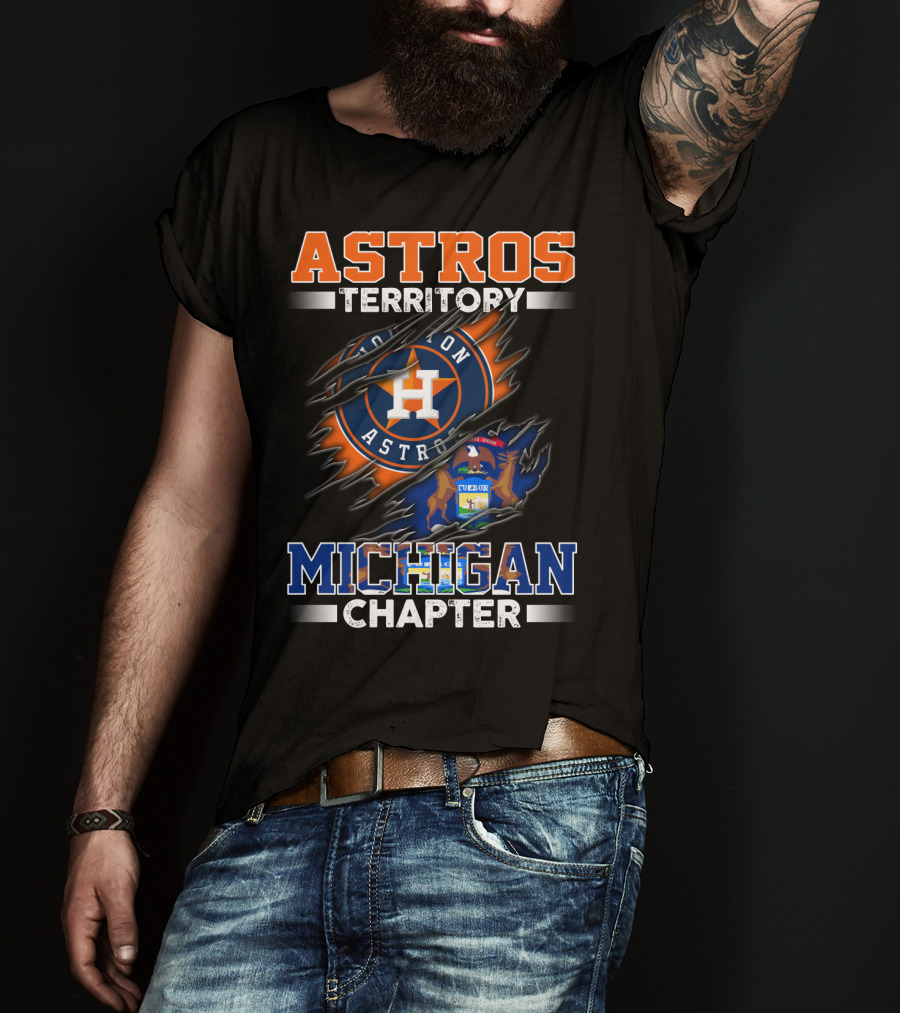 Astros Territory Michigan Chapter Houston Astros T-Shirt