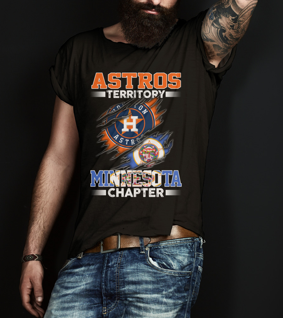 Astros Territory Houston Astros Minnesota Chapter T-Shirt