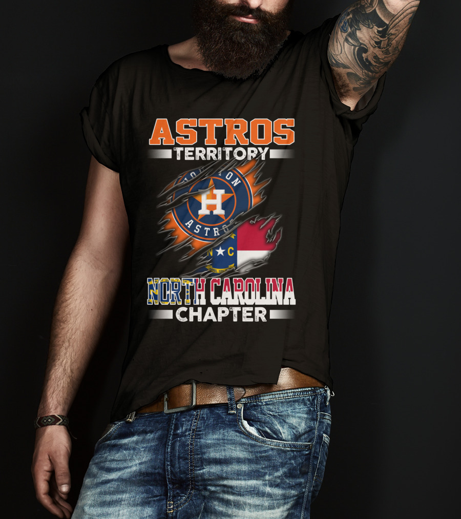 Astros Territory Houston Astros North Carolina Chapter T-Shirt