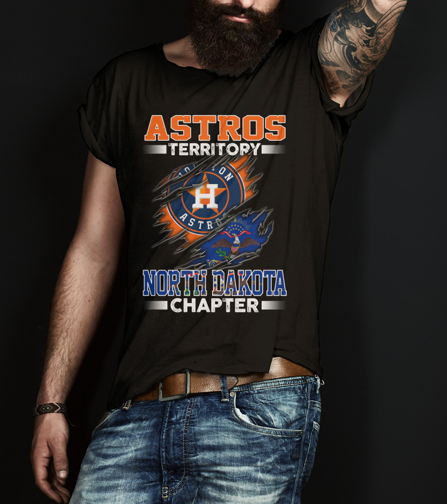 Astros Territory Houston Astros North Dakota Chapter T-Shirt