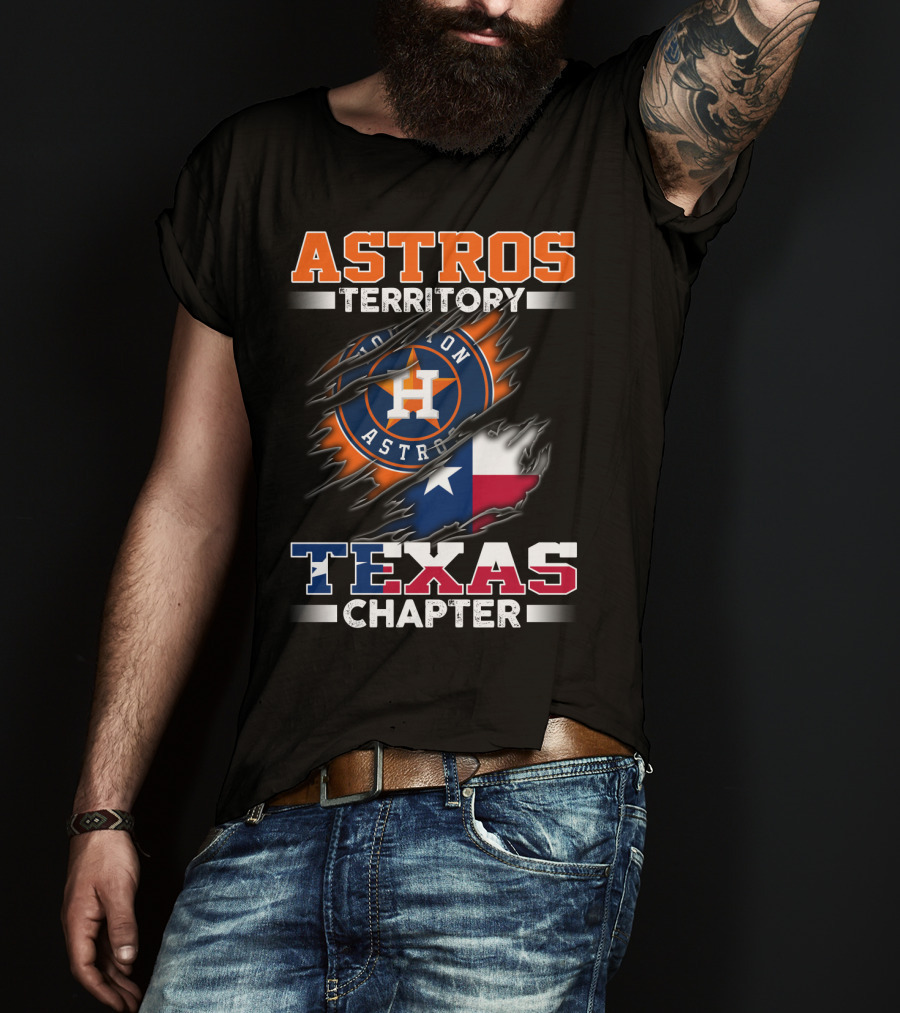 Astros Territory Houston Astros Texas Chapter T-Shirt