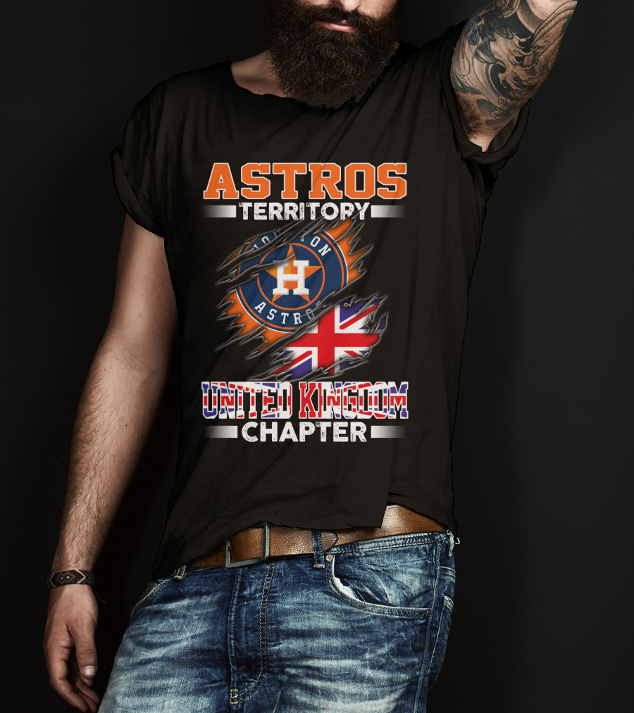 Astros Territory Houston Astros United Kingdom Chapter T-Shirt