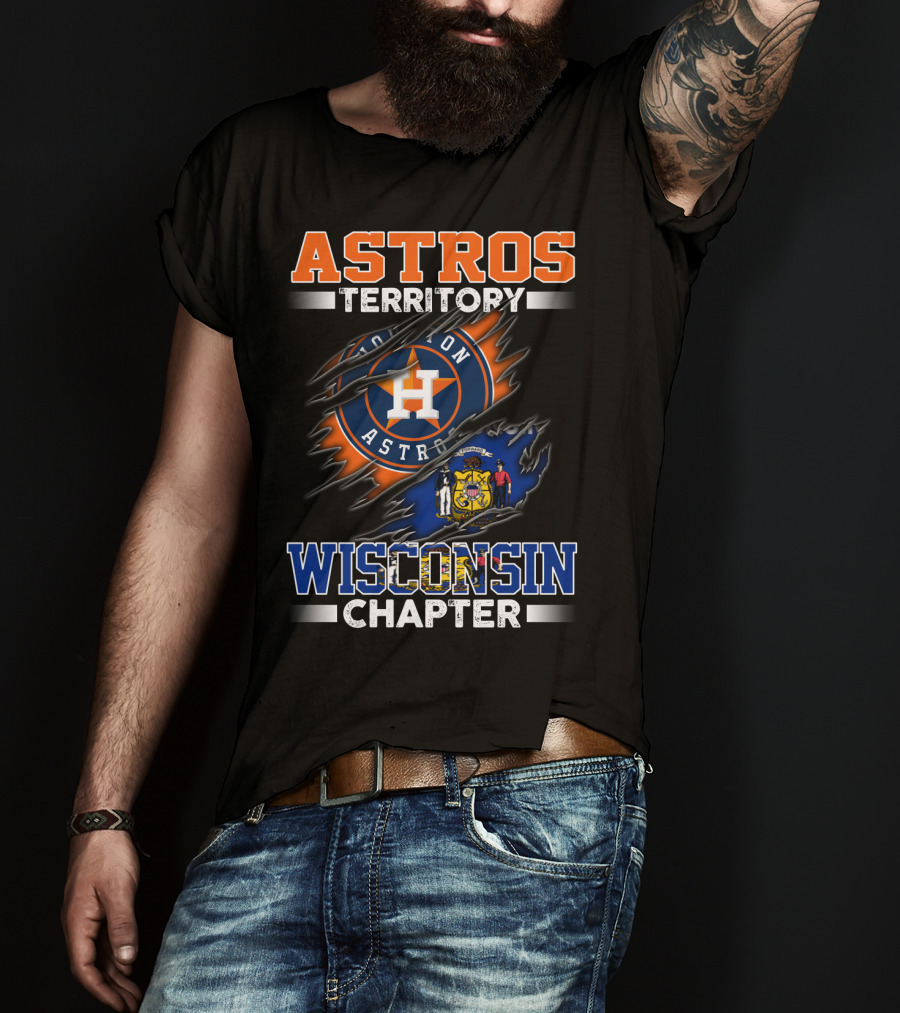 Astros Territory Houston Astros Wisconsin Chapter T-Shirt