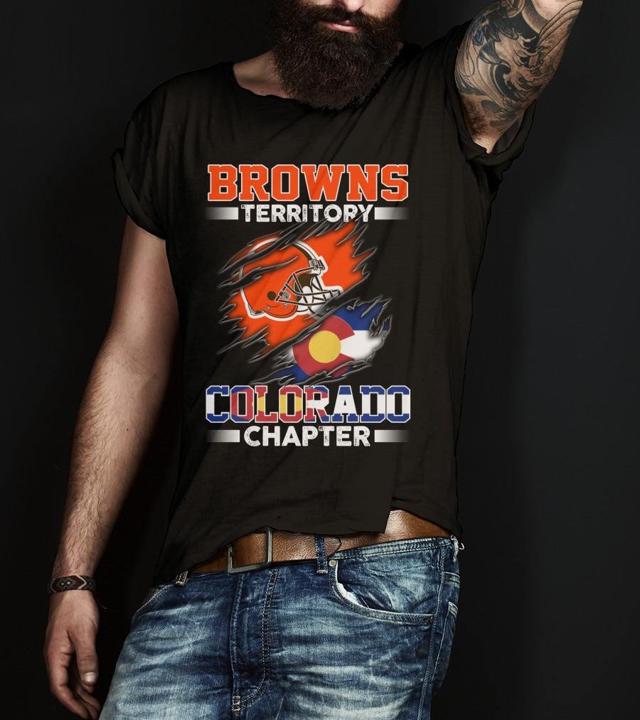 Browns Territory Colorado Chapter T-Shirt