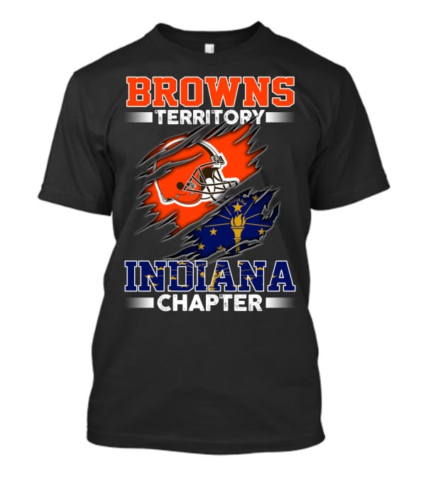 Browns Territory Indiana Chapter T-Shirt