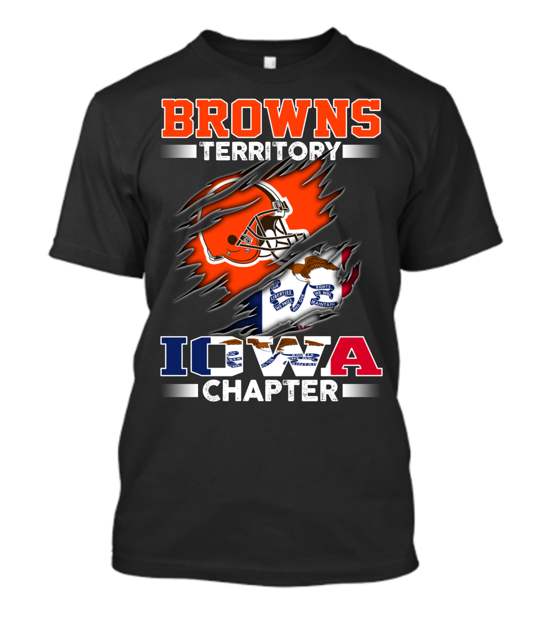 BROWNS Territory Iowa Chapter T-Shirt