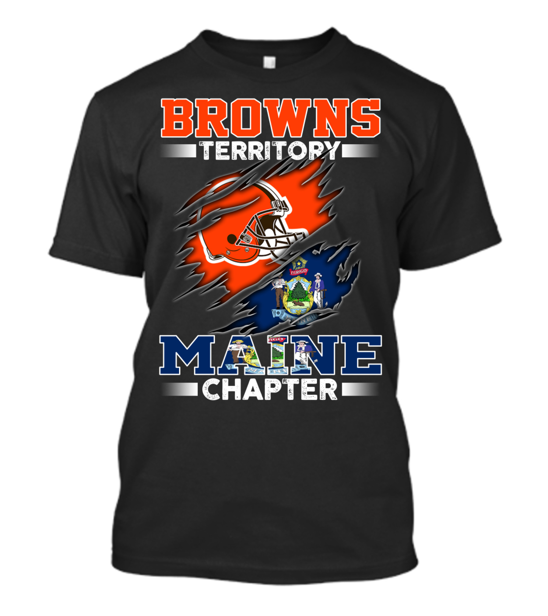BROWNS Territory Maine Chapter T-Shirt