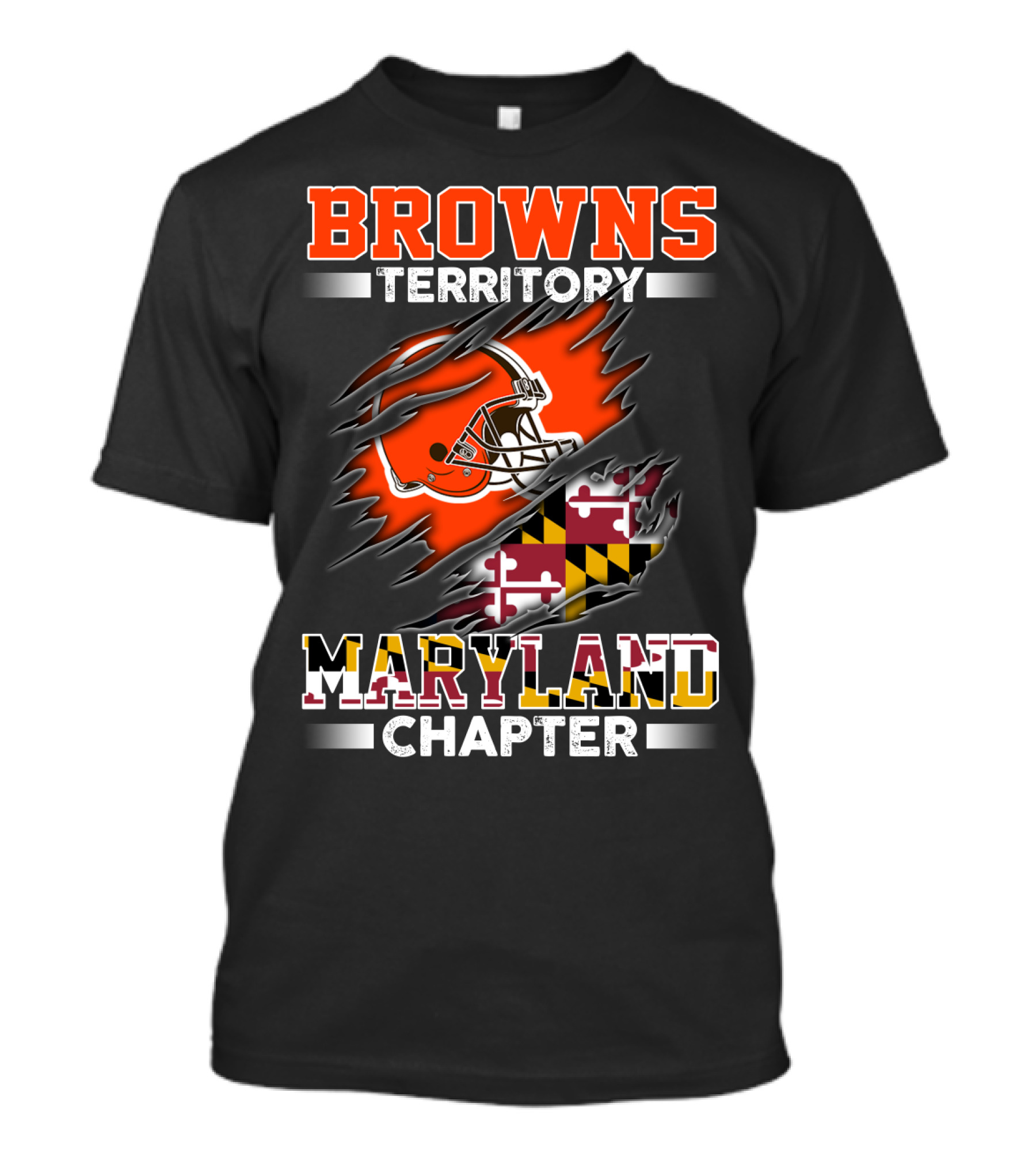 Browns Territory Maryland Chapter T-Shirt