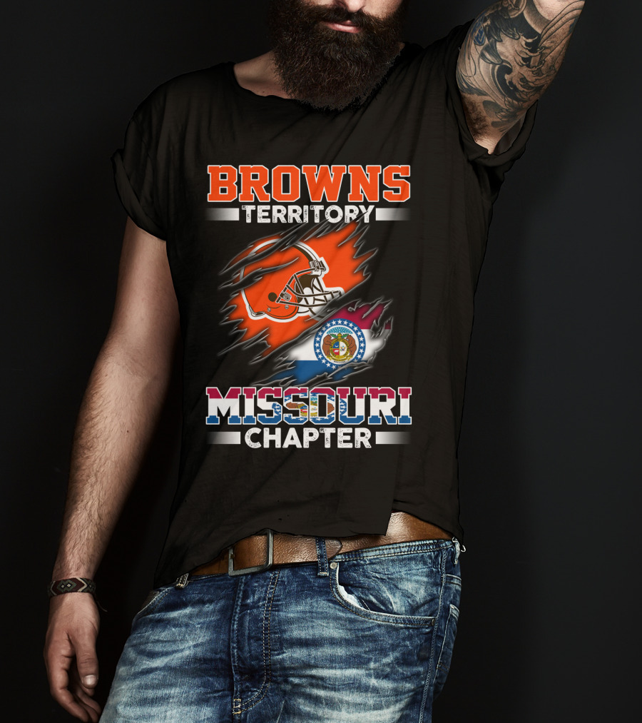 Browns Territory Missouri Chapter T-Shirt