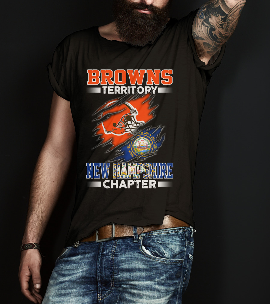 Browns Territory New Hampshire Chapter T-Shirt
