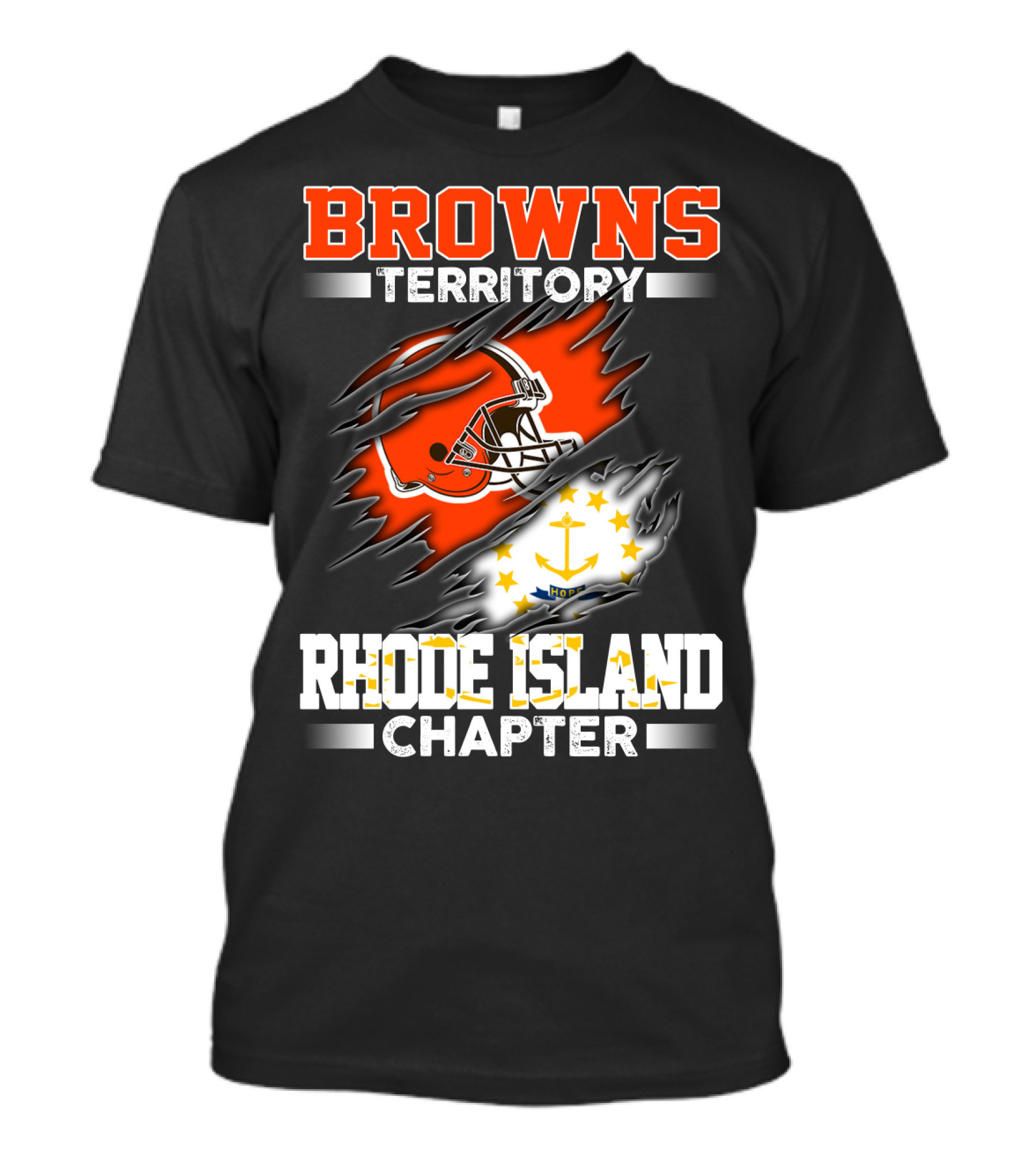 Browns Territory Rhode Island Chapter T-Shirt