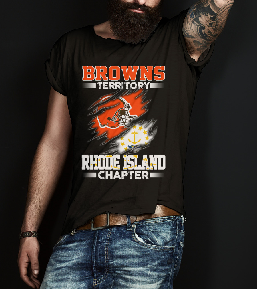Browns Territory Rhode Island Chapter T-Shirt