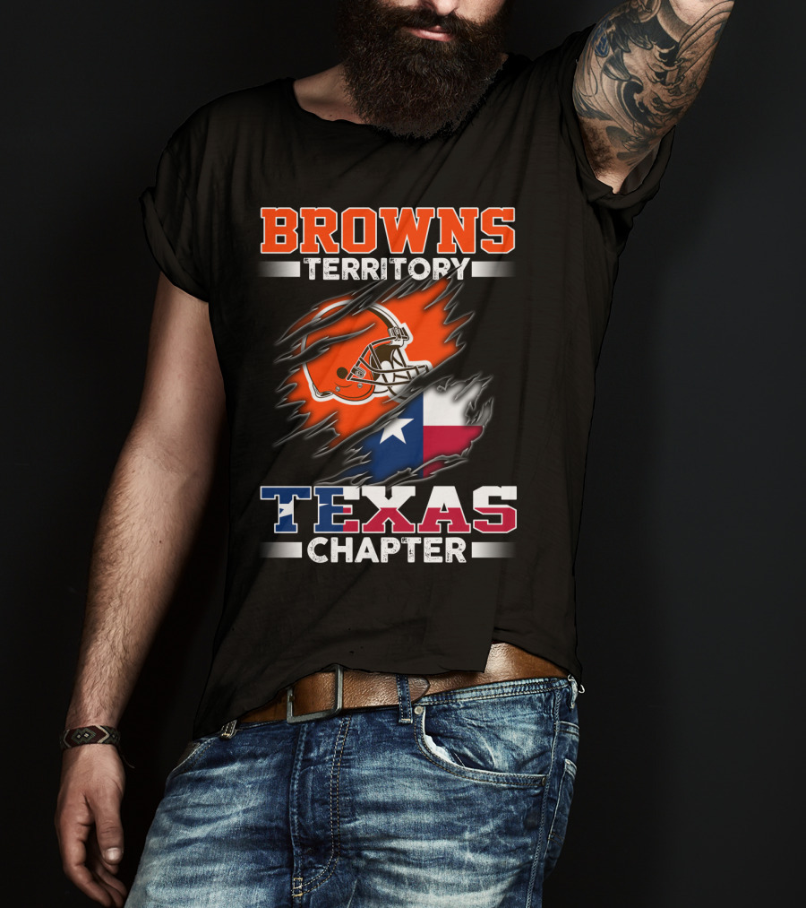 Browns Territory Texas Chapter T-Shirt