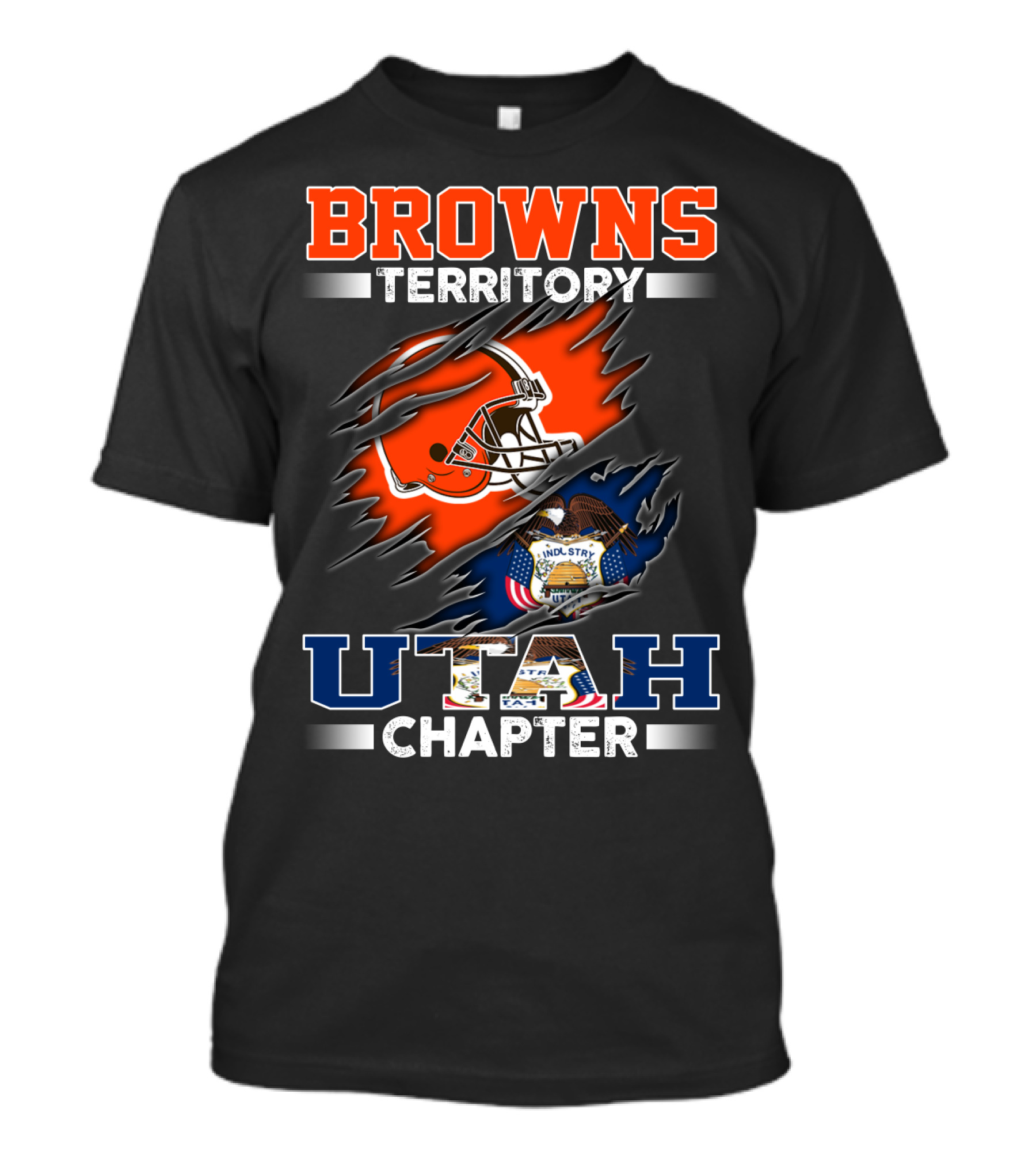 Browns Territory Utah Chapter T-Shirt