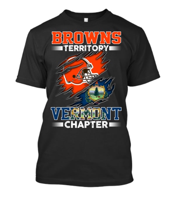 Browns Territory Vermont Chapter T-Shirt