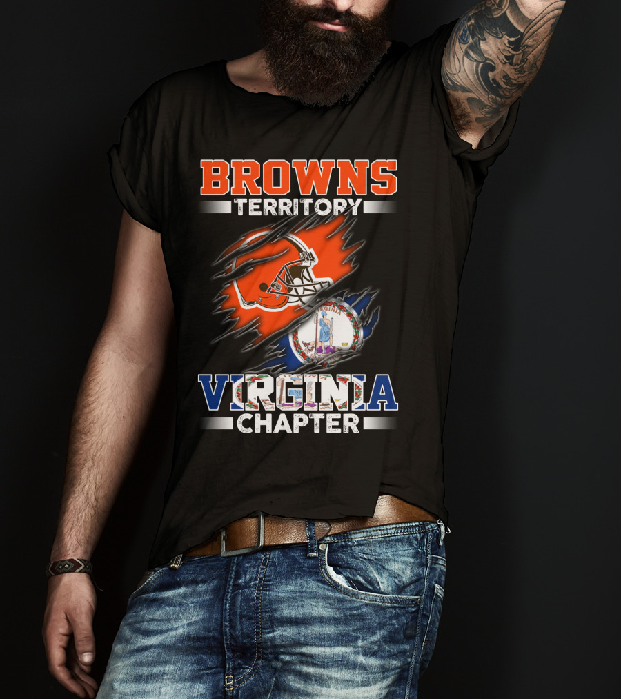 Browns Territory Virginia Chapter T-Shirt