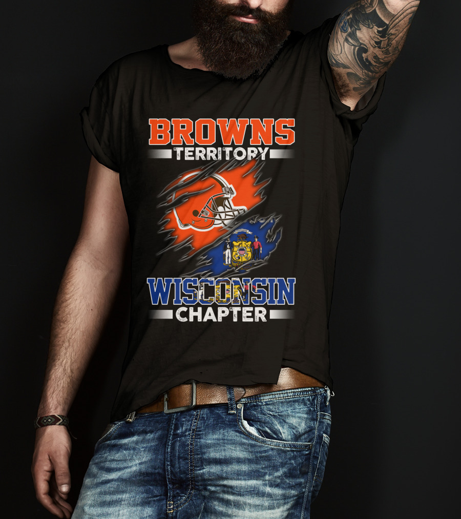 Browns Territory Wisconsin Chapter T-Shirt