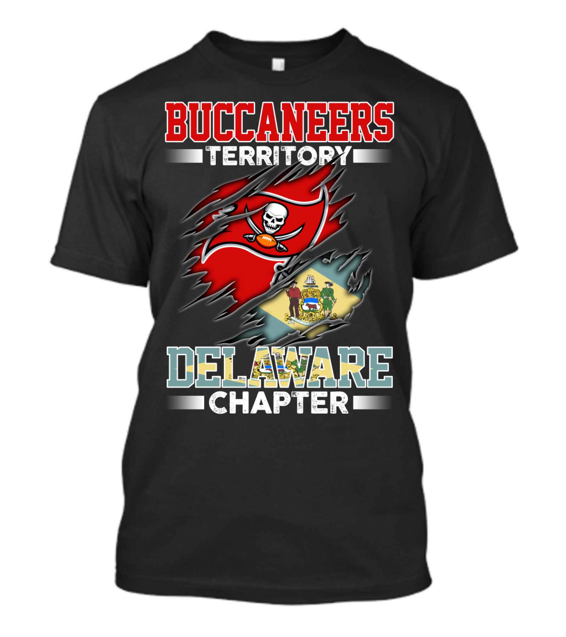 Buccaneers Territory Delaware Chapter T-Shirt