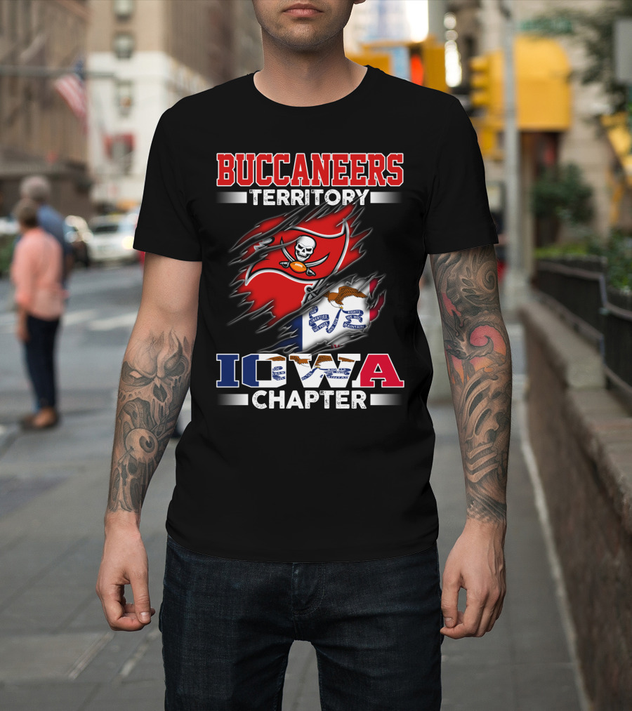 Buccaneers Territory Iowa Chapter T-Shirt