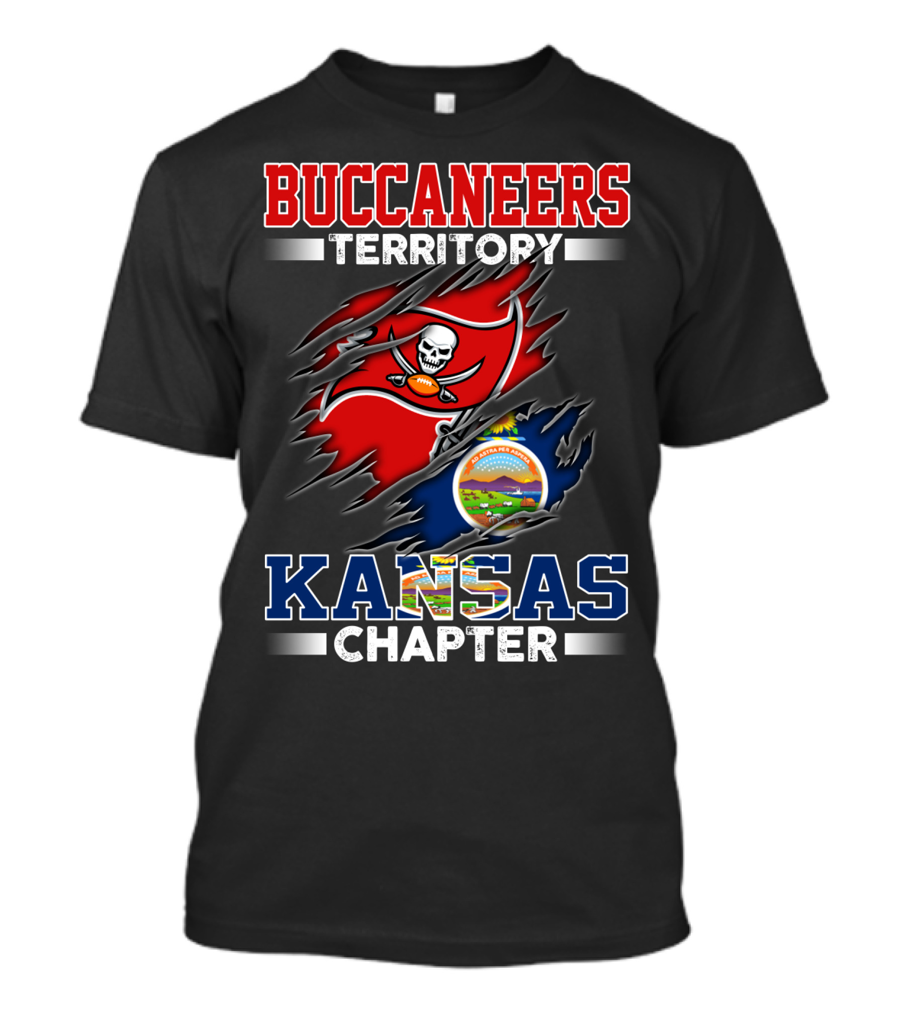 Buccaneers Territory Kansas Chapter T-Shirt