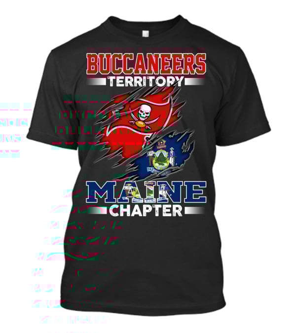 Buccaneers Territory Maine Chapter T-Shirt