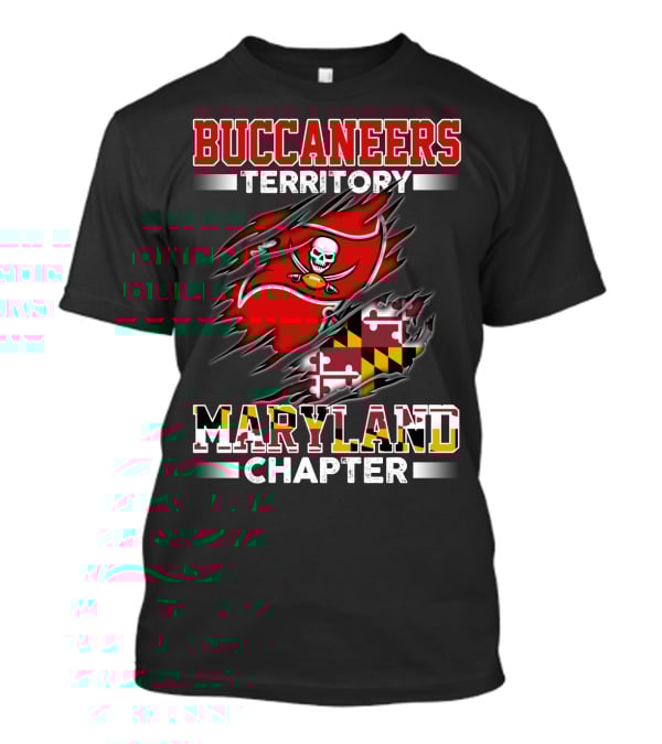 Buccaneers Territory Maryland Chapter T-Shirt