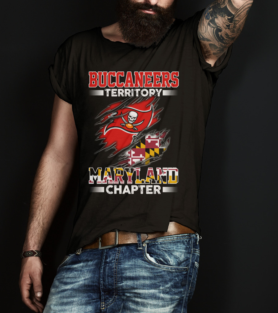 Buccaneers Territory Maryland Chapter T-Shirt