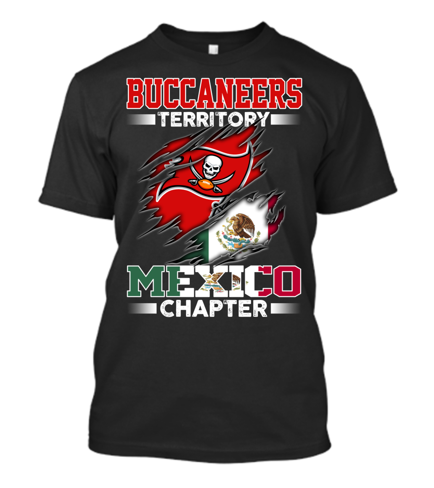 Buccaneers Territory Mexico Chapter T-Shirt