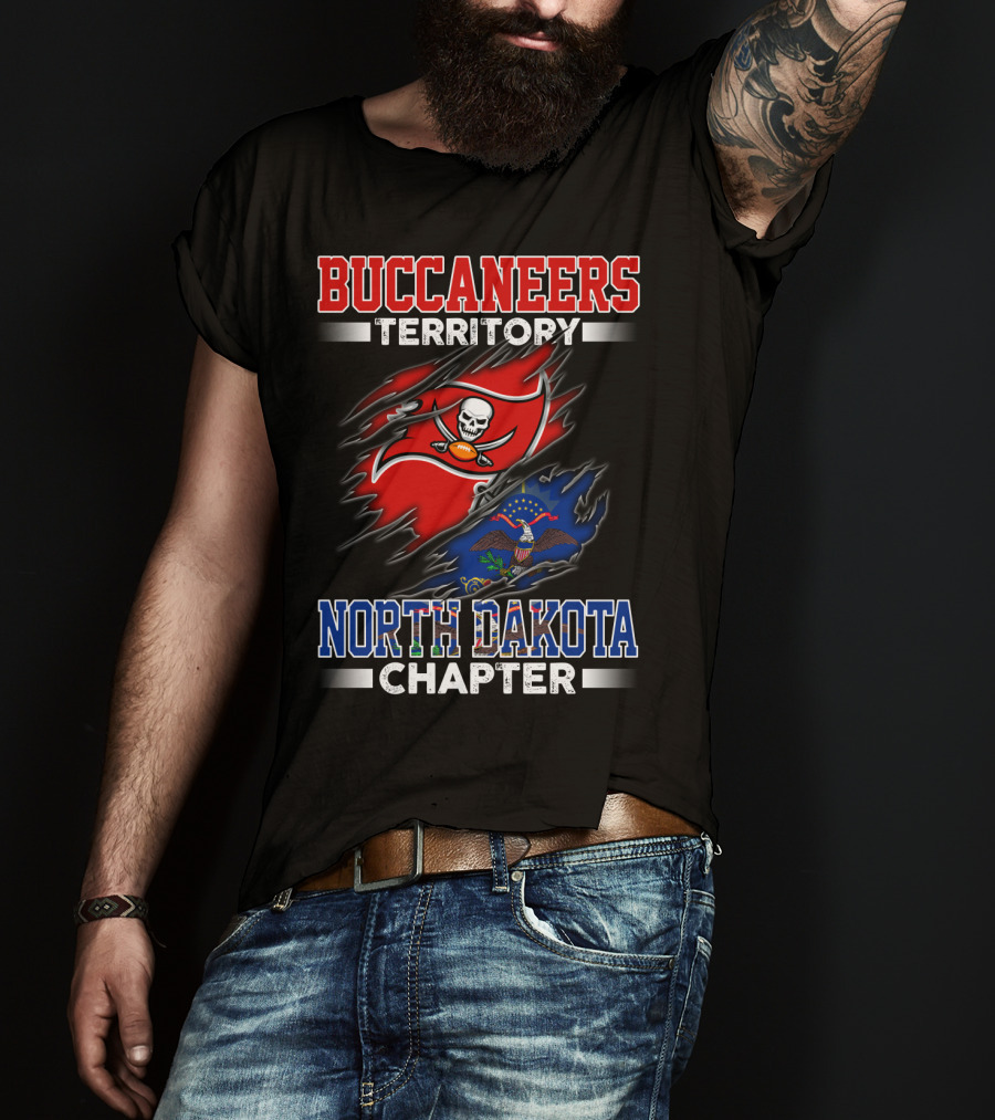 Buccaneers Territory North Dakota Chapter T-Shirt