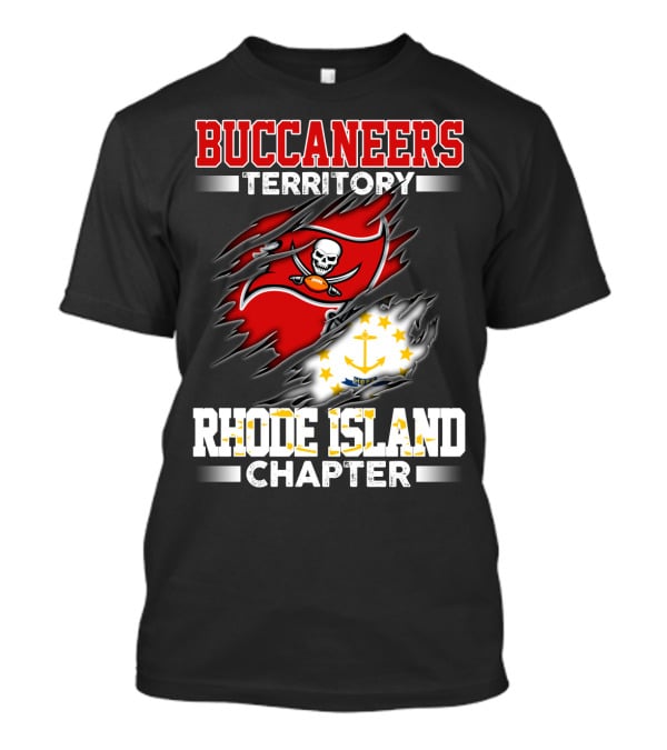 Buccaneers Territory Rhode Island Chapter T-Shirt