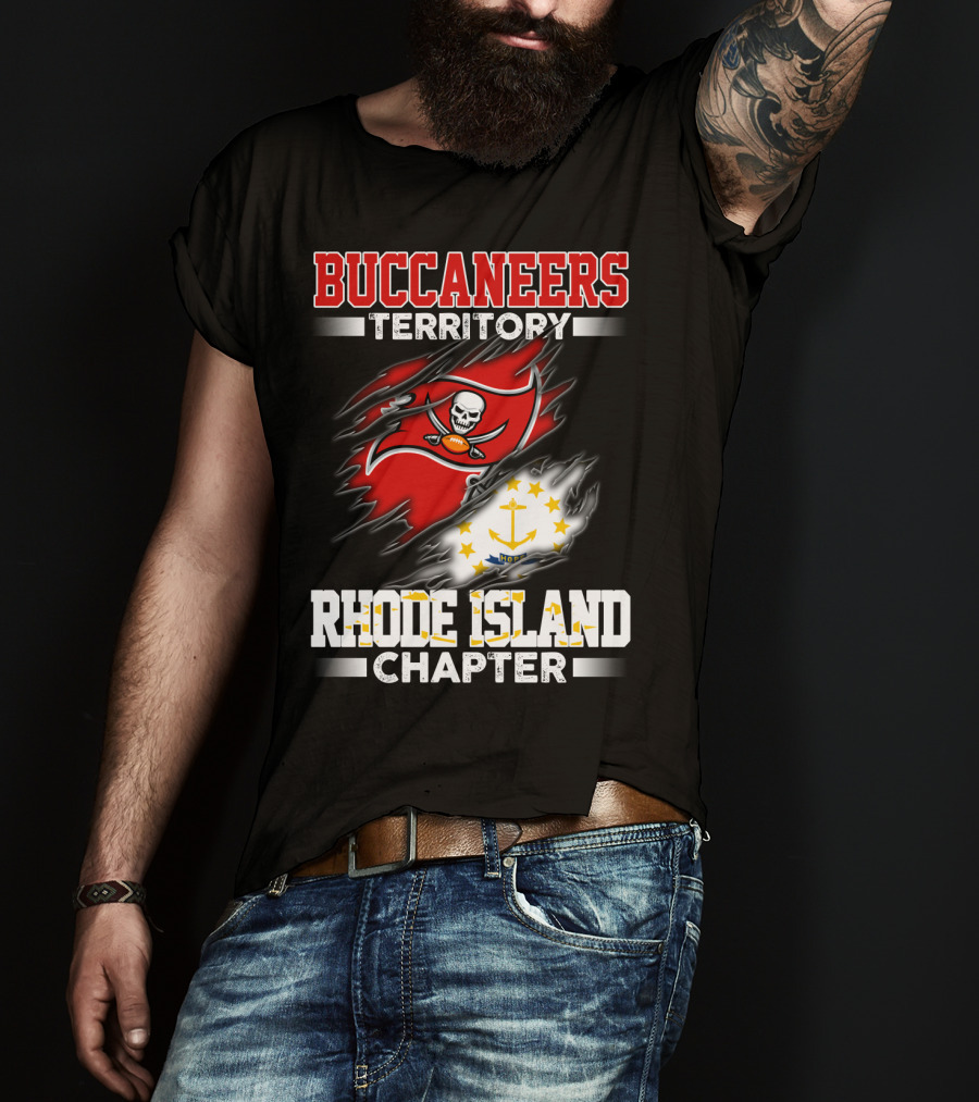 Buccaneers Territory Rhode Island Chapter T-Shirt