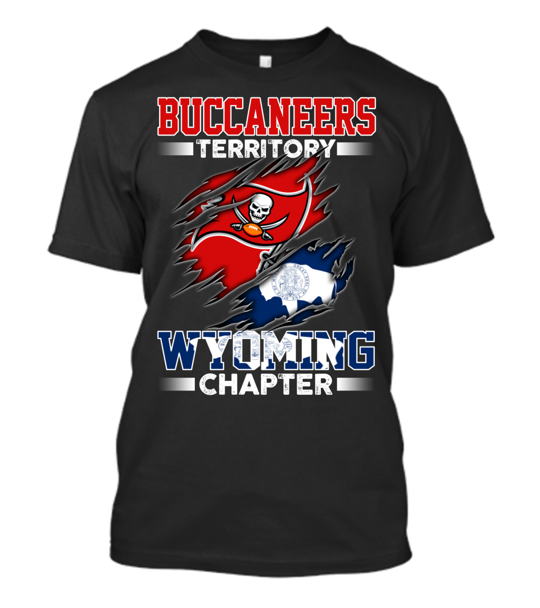 Buccaneers Territory Wyoming Chapter T-Shirt