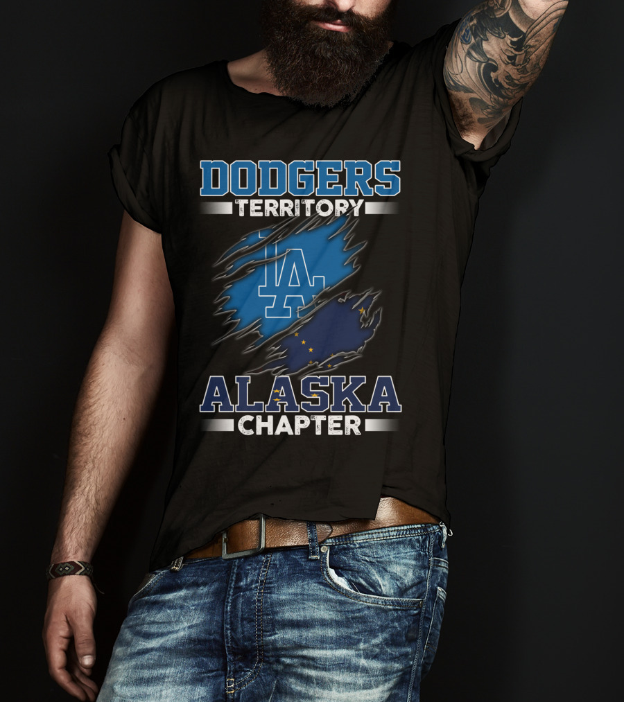 Dodgers Territory La Alaska Chapter T-Shirt