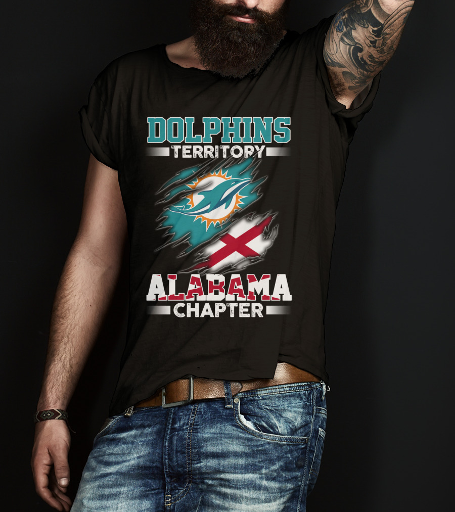 Dolphins Territory Alabama Chapter T-Shirt